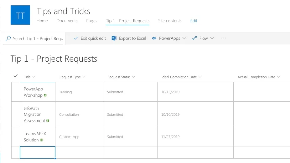 This pseudo data will expedite testing the comment functionality.